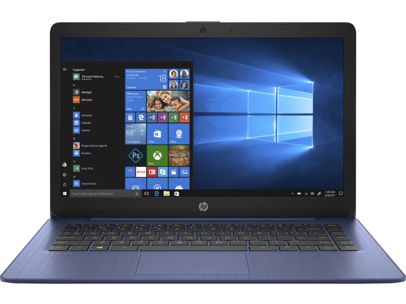 HP Stream Laptop 14-cb120ds 14" Intel Celeron N4020 4 GB Memory; 64 GB eMMC Storage Windows 11 S Royal Blue(Renewed) HP Stream Laptop 14-cb120ds 14" Intel Celeron N4020 4 GB Memory; 64 GB eMMC Storage Windows 11 S Royal Blue(Renewed)