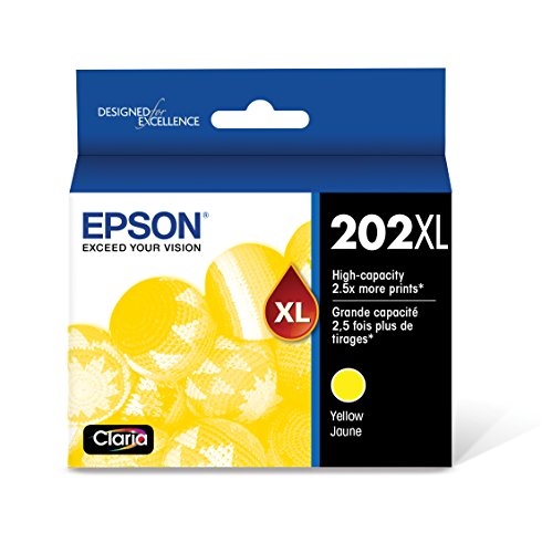 EPSON T202 Claria -Ink High Capacity Yellow -Cartridge (T202XL420-S) for select Epson Expression and WorkForce Printers EPSON T202 Claria -Ink High Capacity Yellow -Cartridge (T202XL420-S) for select Epson Expression and WorkForce Printers