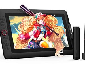 XPPen Artist13.3 Pro 13.3 Inch IPS Drawing Monitor Pen Display Full-Laminated Graphics Drawing Monitor with Tilt Function and 8 Shortcut Keys (8192 Levels Pen Pressure
