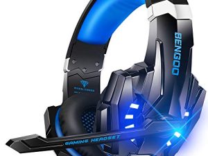 BENGOO G9000 Stereo Gaming Headset for PS4 PC Xbox One PS5 Controller