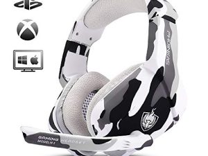 PHOINIKAS Gaming Headset for PS4
