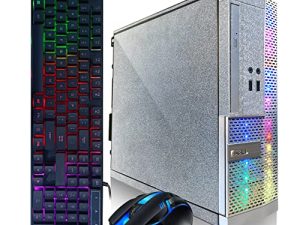 Dell PC Treasure Box RGB Desktop Computer Intel Quad Core I5 up to 3.6G